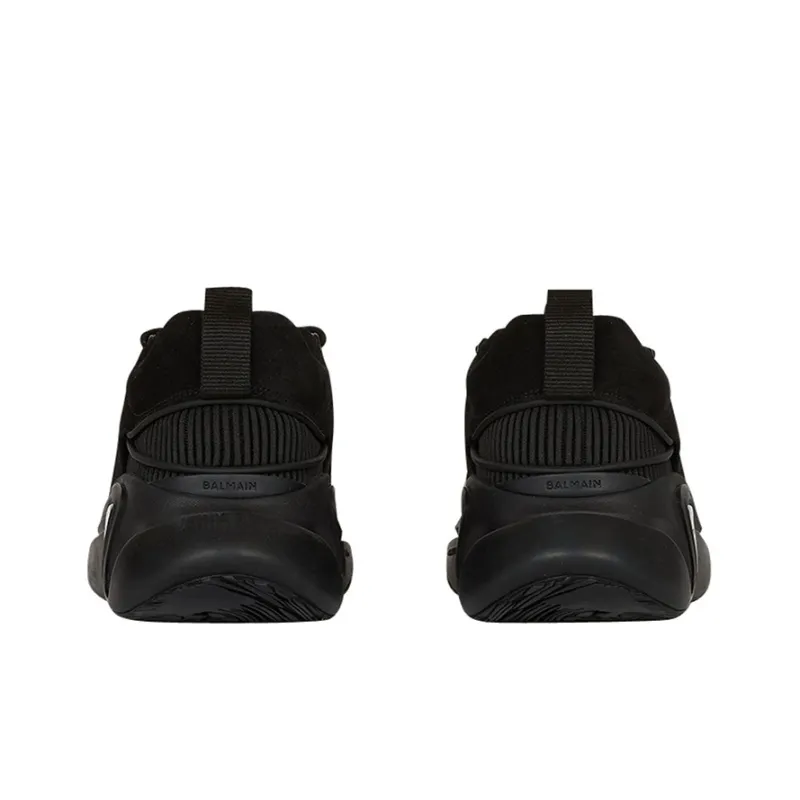 BALMAIN B Runner Low Top Casual Shoes Men's Black-3