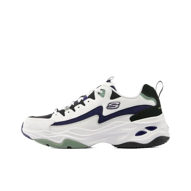 Skechers Knitshorts 'White Blue'-0
