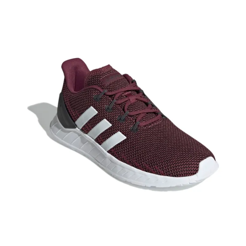 Adidas Neo QUESTAR FLOW NXT Durable Breathable Low-Top Running Shoes Men's Red White-2