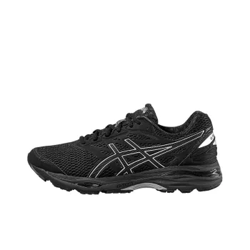 Asics Gel-Cumulus 18 Running Shoes Men Low-Top Black/Silver
