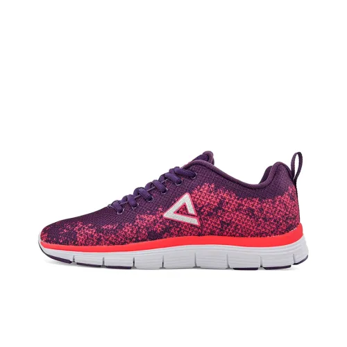 PEAK Running Shoes Women's Low-Top Plum Purple