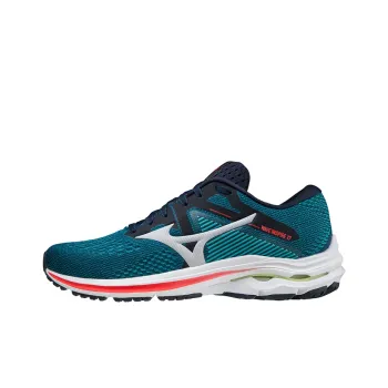 Mizuno Wave Inspire 17 Running Shoes Men Low-Top Blue/Green