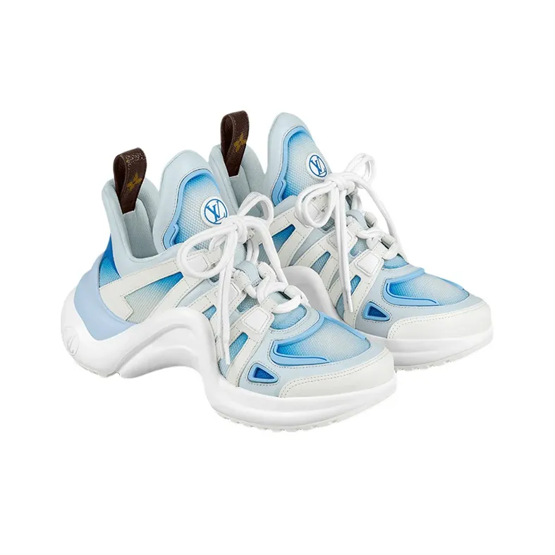 LOUIS VUITTON Lv Archlight Sneakers 'White Blue' Women's-1