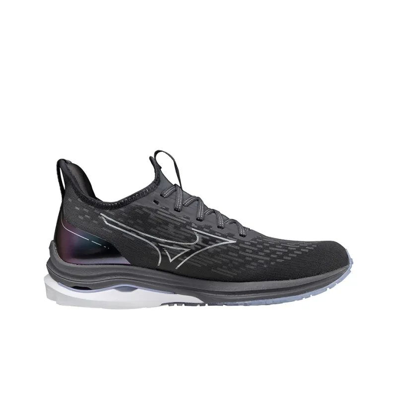 Mizuno Wave Rider Neo 2 Cushioning Anti-Slip Wear-Resistant Breathability Low-Top Running Shoes Women's Black Gray-1