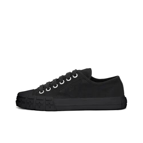 PRADA Skateboard Shoes Women's Black