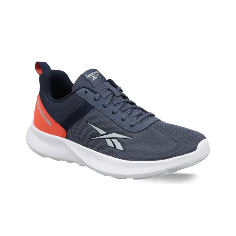 Reebok Emergo Runner Wear-Resistant Slip-Resistant Cushioning Low-Top Running Shoes Men's Blue Orange-2