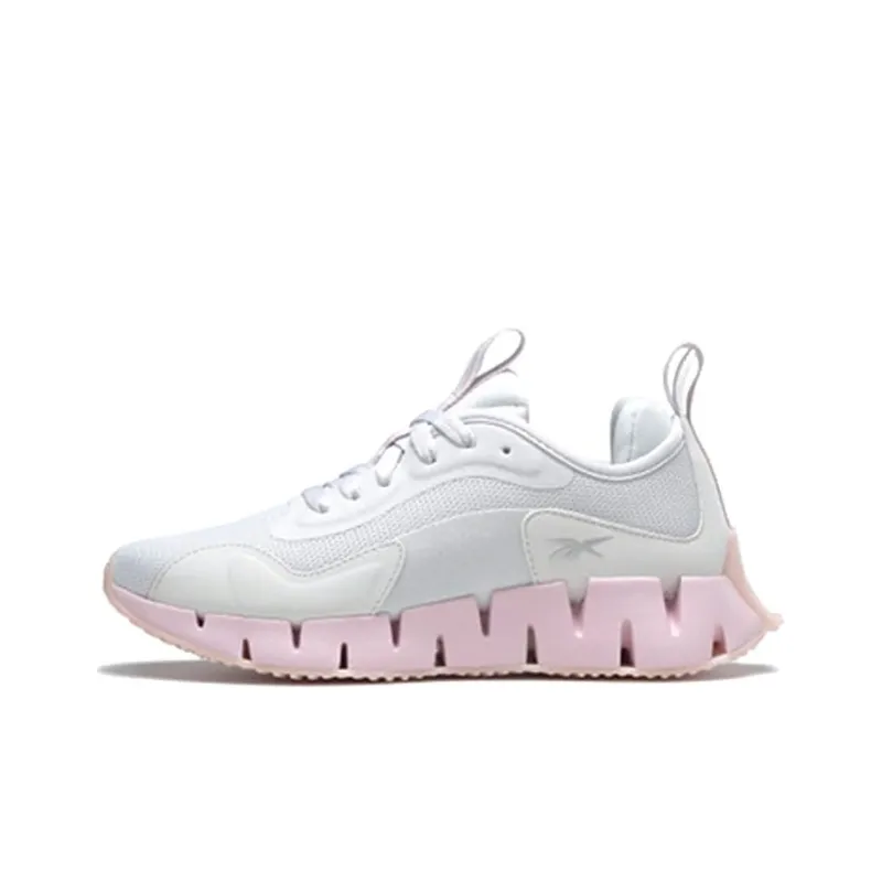 Reebok Zig Dynamica 1 Running Shoes Women's Low-Top Gray/Pink-0