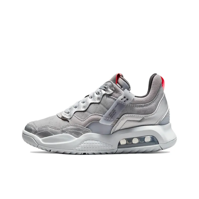 Jordan MA2 Wolf Grey Metallic Silver Pure Platinum Black Women's-0
