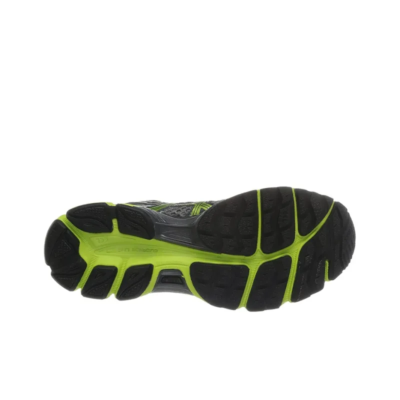 Asics Gel-Cumulus 16 G-T Low-Top Running Shoes Men's Black Yellow-4