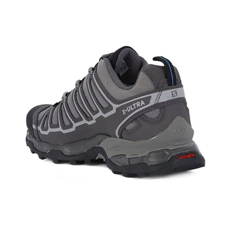 SALOMON X Ultra 2 Anti Slip Wear Resistant Low Top Running Shoes Unisex Gray-2