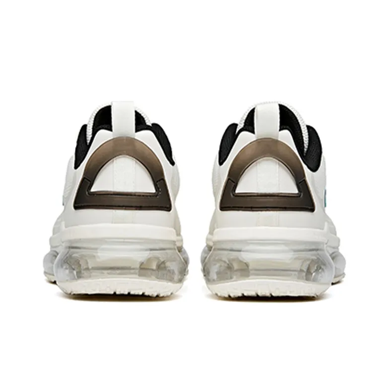 Anta Low Top Running Shoes Men's White Black-4