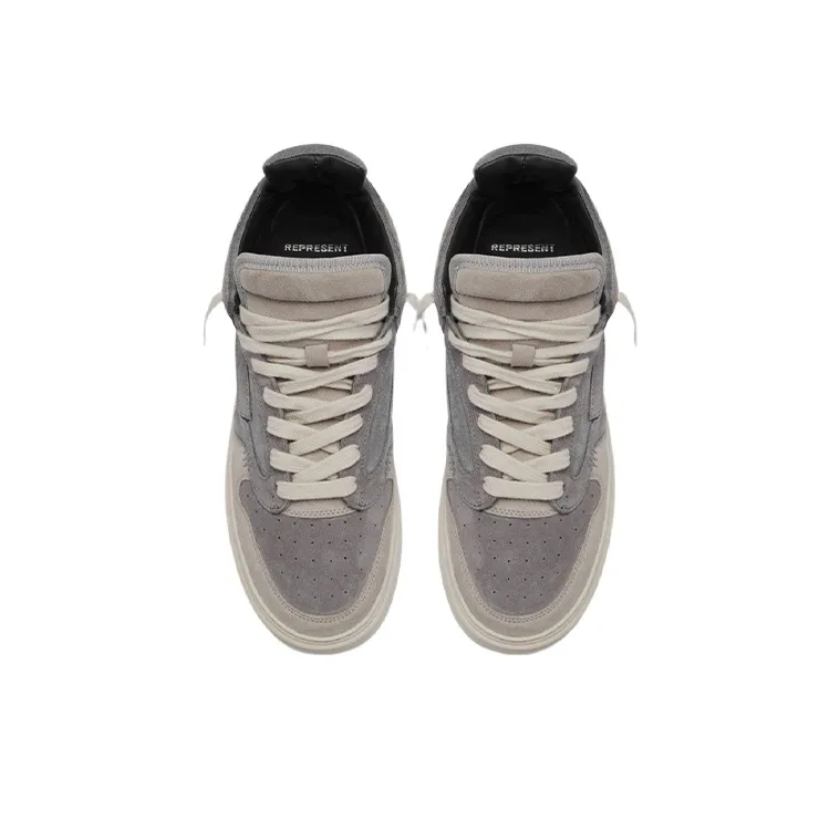 REPRESENT Reptor Stylish Skateboarding Shoes Men's Gray-3