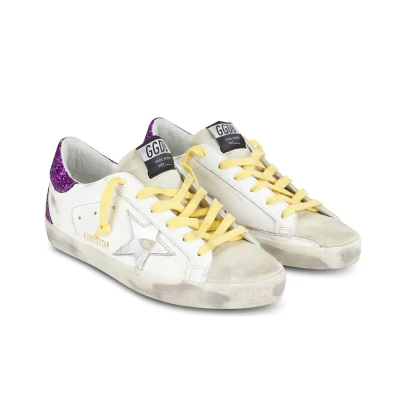 Golden Goose Super Star Stylish Skateboarding Shoes Women's White-2