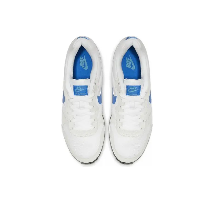 Nike MD Runner 2 Cushioned Slip Resistant Low Top Running Shoes Men's Blue White Gray-2