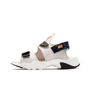 Nike Outdoor Open Toe Sports Sandals Beige 'Desert Sand Lagoon Pulse Black' Women's