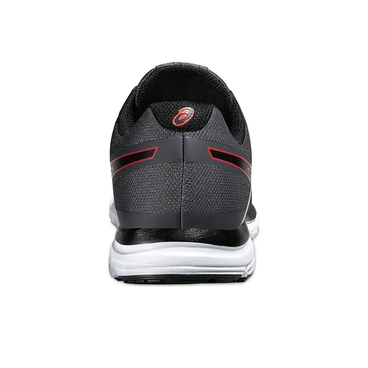 Asics Gel-Elate Tr Wear-Resistant Slip-Resistant Low-Top Running Shoes Men's Black Red-3