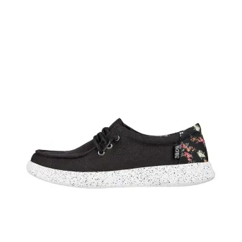 Skechers Bob's Skipper - Laurel Oak Cushioning Anti-Slip And Wear-Resistant Low-Top Casual Shoes Women's Black