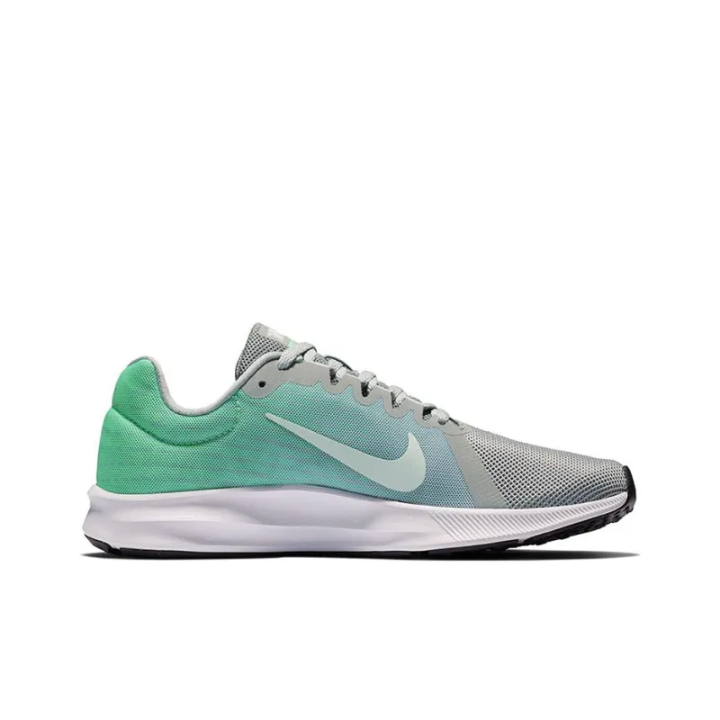 Nike Downshifter 8 Low Top Grey/Green Women's-1