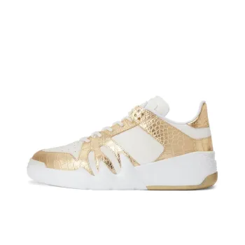 Giuseppe Zanotti Talon Crocodile effect Leather Sneakers