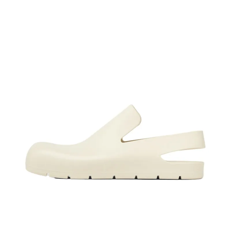Bottega Veneta Rubber Slingback Puddle Shoe White Women's-0