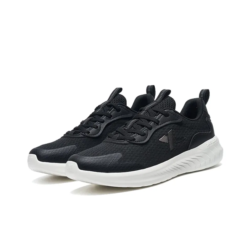 XTEP Cushioned Anti-Slip And Wear-Resistant Lightweight Low-Top Running Shoes Women's Black-1