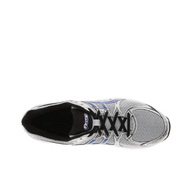 Asics Gel Exalt 2 Breathable And Wear resistant Low Top Running Shoes Men's Silver Blue 4E Width-3