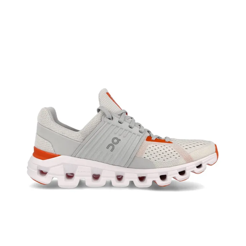 On Running Cloudswift White Flame Orange-1
