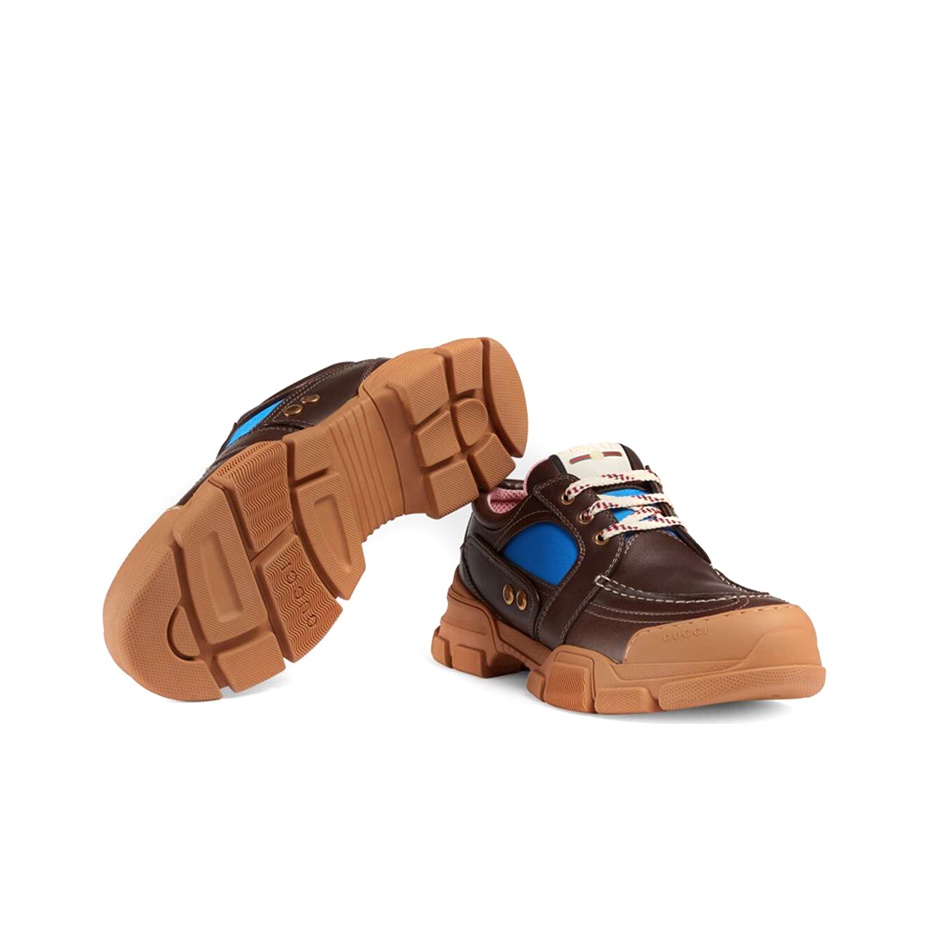 GUCCI Boatrek 'Brown Blue' US M 7 - POIZON GUCCI Boatrek 'Brown Blue' US M 7 - POIZON