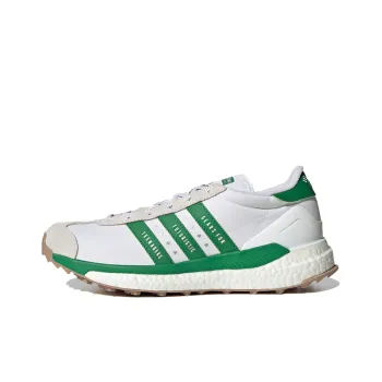Adidas Originals Country Human Made Gears For Futuristic Teenagers White Green