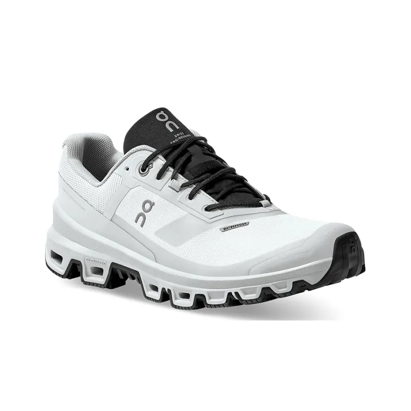 On Running Cloudventure Waterproof Glacier Black Women's-2