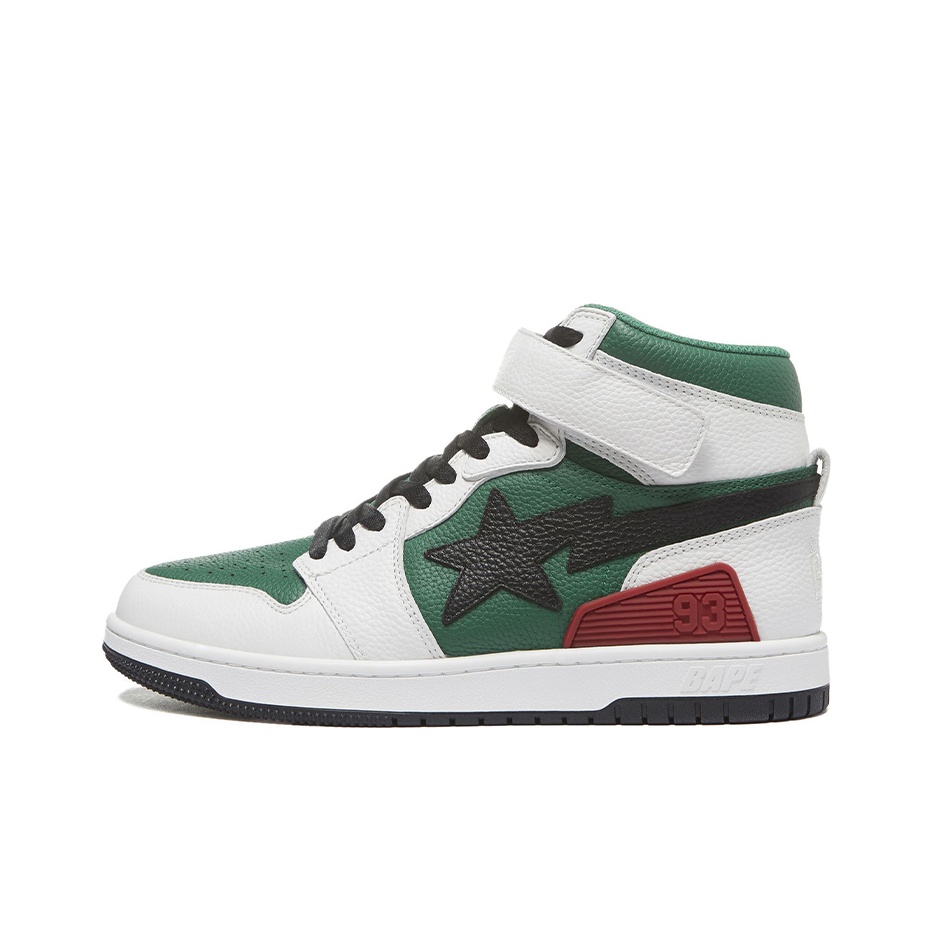 BAPE a BATHING APE Bape SK8 Sta White Green - POIZON