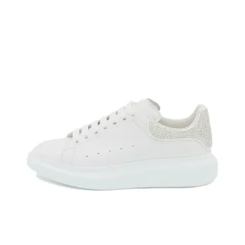Alexander McQueen Oversized Crystal embellished Sneakers 'White'