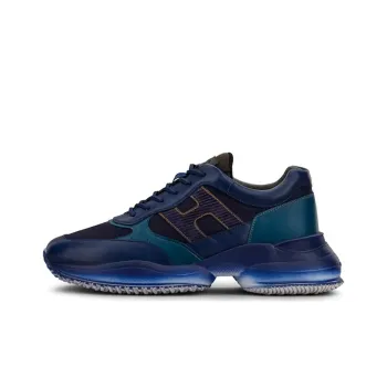 HOGAN Interaction Casual Shoes Men Low-Top Blue