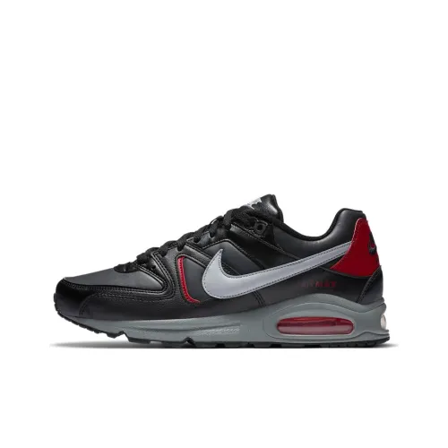 Nike Air Max Command Running Shoes Men Low-Top Black/Gray/Red