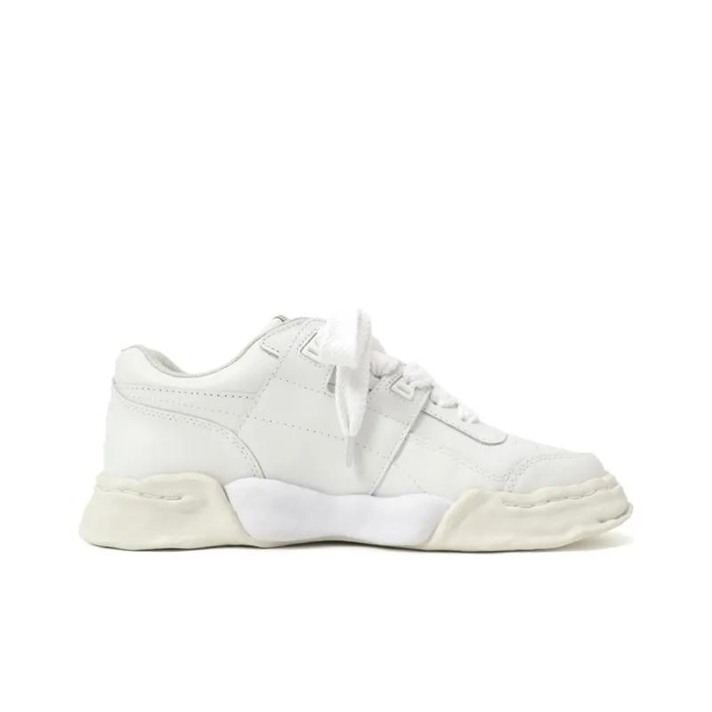 MIHARA YASUHIRO Parker Leather Low White-1