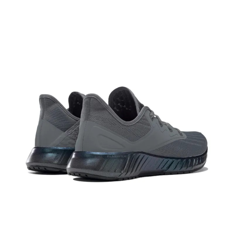 Reebok Flashfilm Running Shoes Women's Low-Top Cool Gray/Blue-3