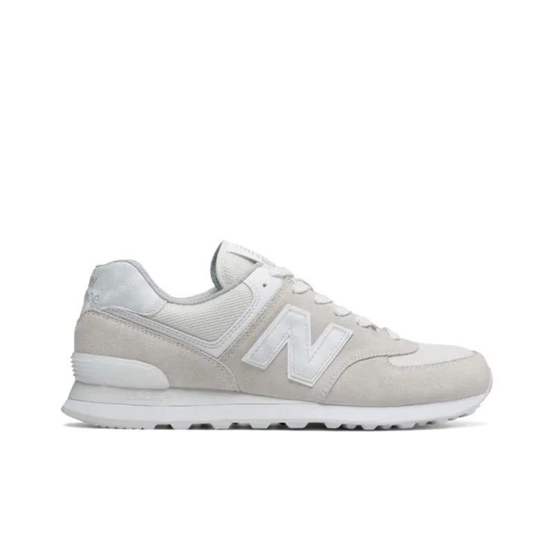 New Balance NB 574 Breathable Low Top Running Shoes Men's Light Beige-1