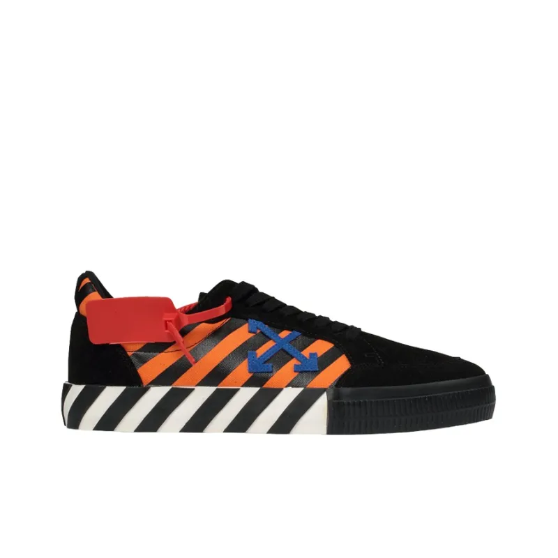OFF WHITE Low Vulc Black Orange-1