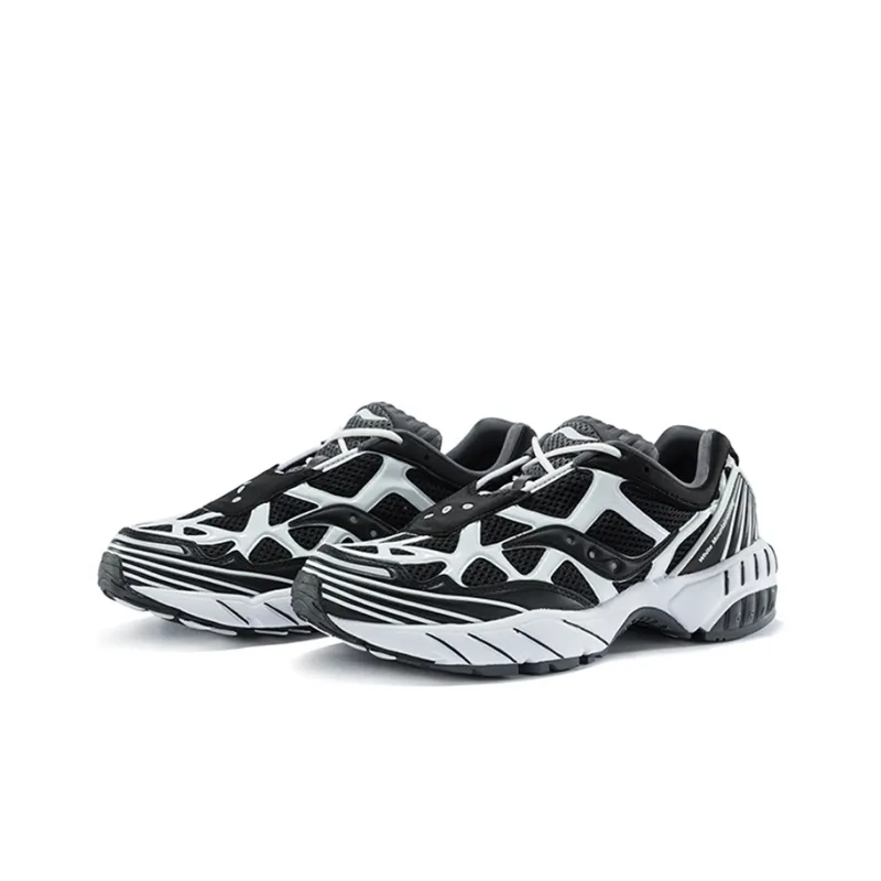 saucony Grid Web White Mountaineering Black White-2