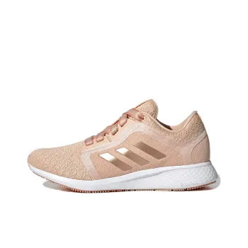 Adidas Edge Lux 4 Abrasion Resistant Low Top Running Shoes Women's Gold Pink