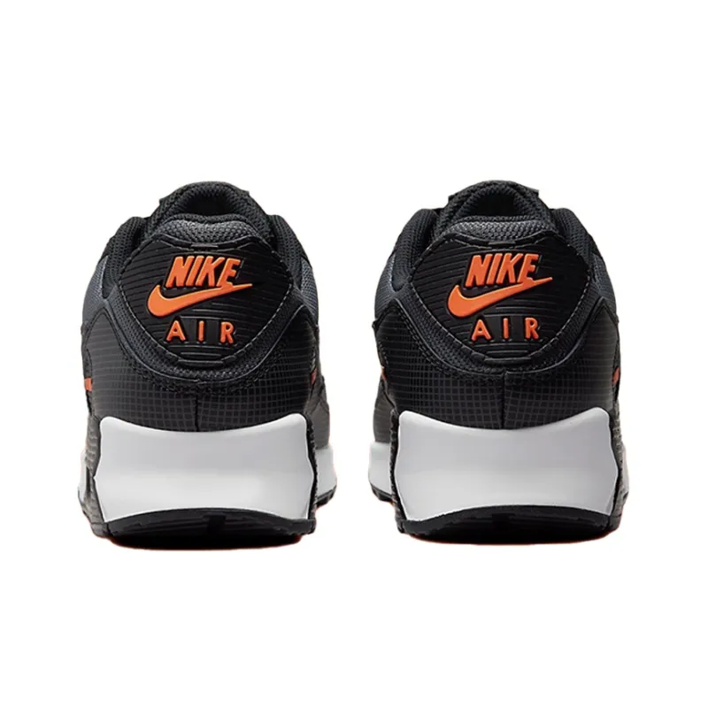 Nike Air Max 90 3D Swoosh Black Grey Orange-4