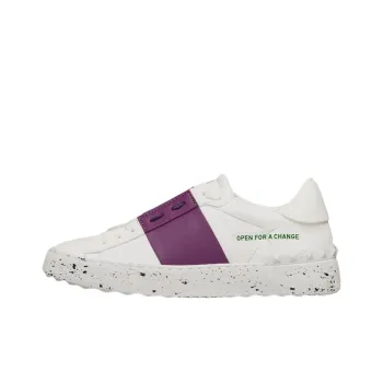 Valentino Garavani Rockstud Open For A Change White Purple Women's