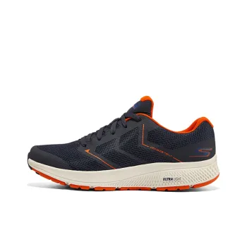 Skechers Go Run Consistent Running Shoes Men Low Top Marine Blue/Orange