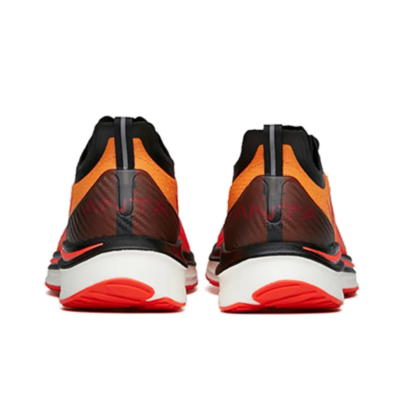 ANTA Running Series Sneakers Wormhole Tech 'Orange Red Black'-3