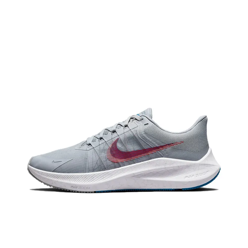 Nike Air Zoom Winflo 8 'Wolf Grey Bright Crimson'-0