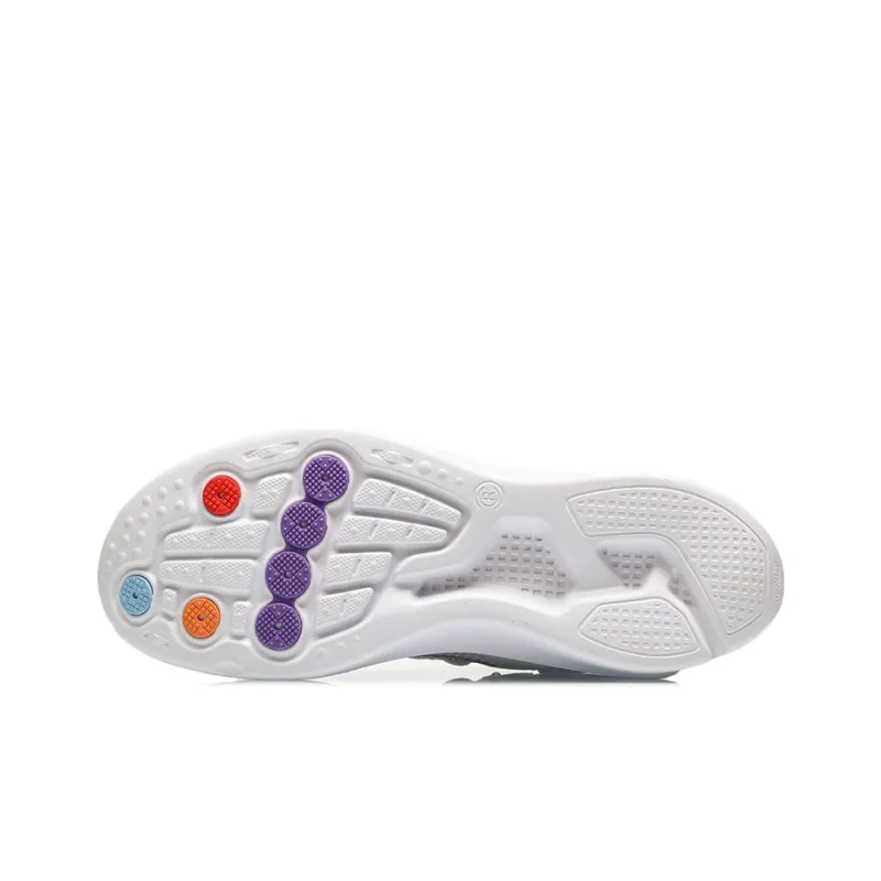 LINING Running Shoes Men Low Top White-4