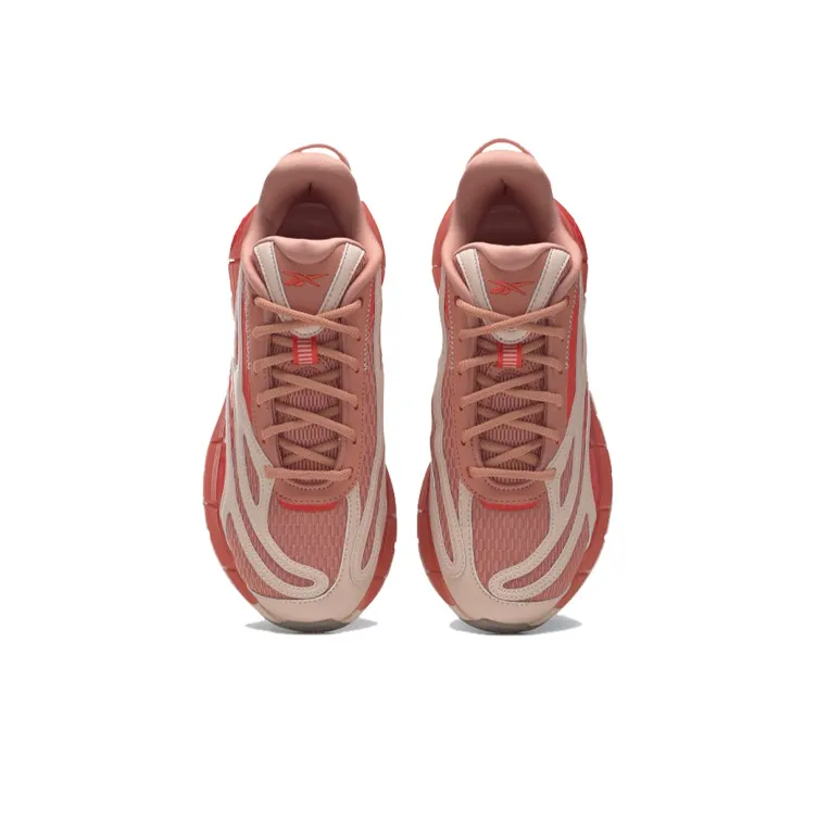 Reebok Zig Kinetica 2.5 Running Shoes Women's Low-Top Orange Red-4