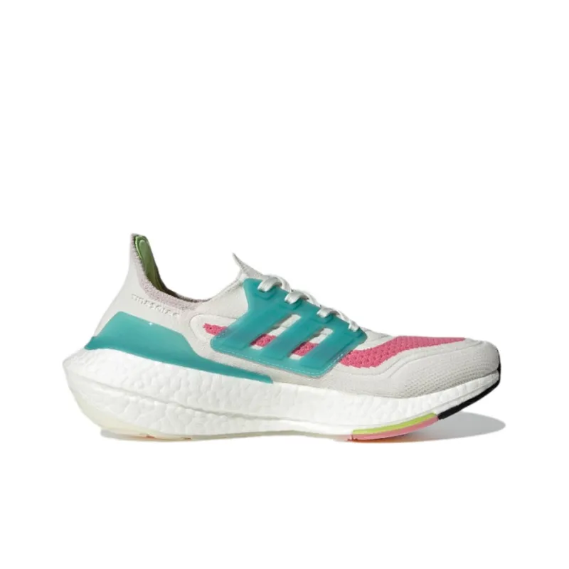 Adidas Ultra Boost 21 White Tint Rose Tone Women's-1
