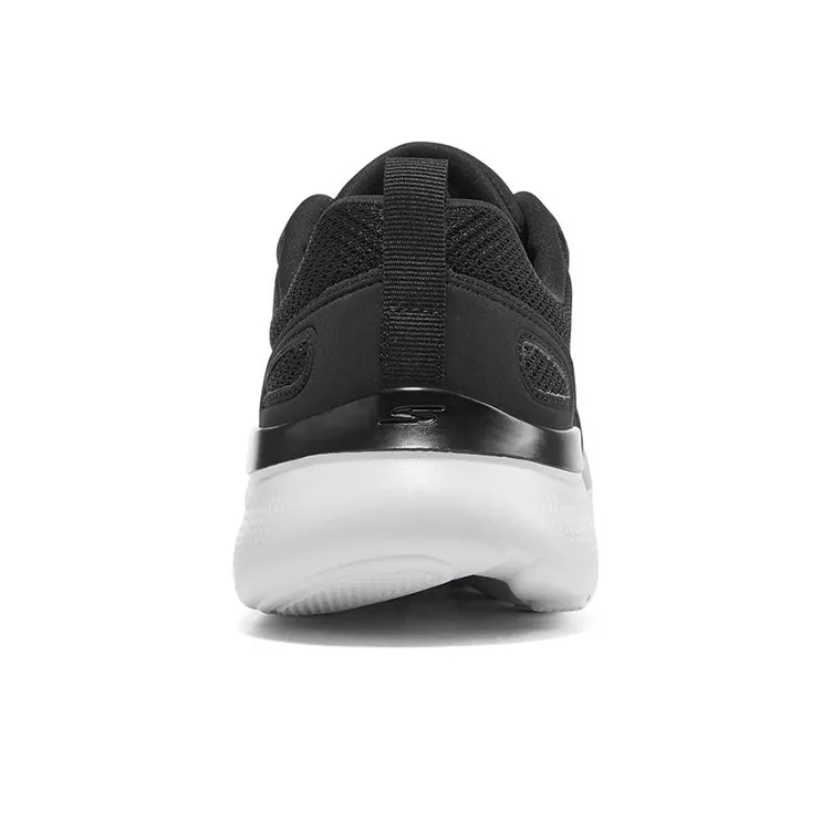 Skechers Go Run Motion Cushioning Anti Slip And Wear Resistant Low Top Running Shoes Men's Black-3