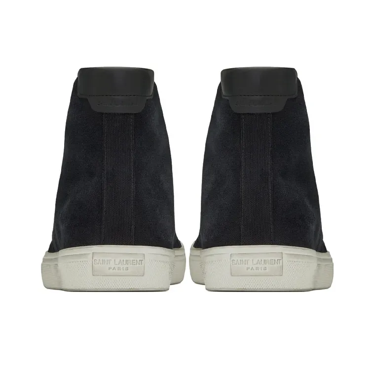 SAINT LAURENT Malibu Mid Black White-4